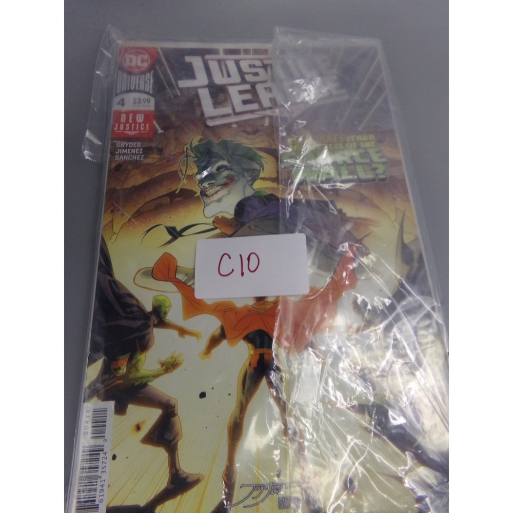 Justice League #1 #2 #3 #4  2018 DC‎ Comics Snyder Bagged - Picture 3 of 3